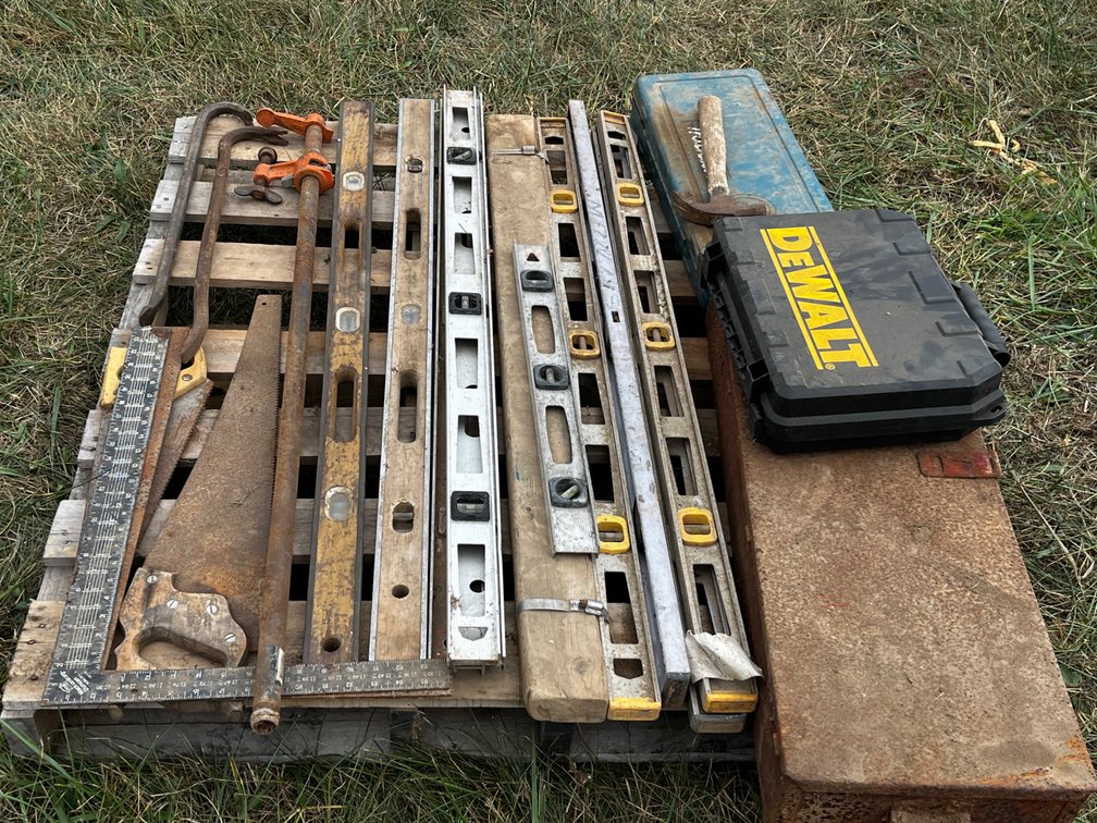 Lot of Carpenter Tools