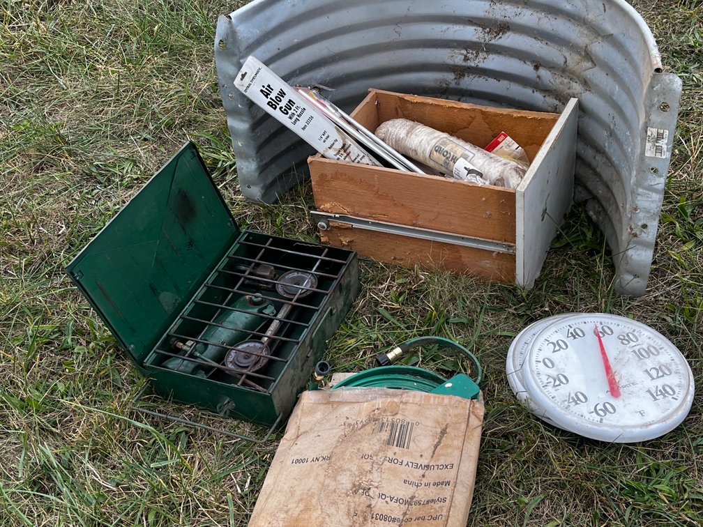 Camping Stove, Air Hose Fittings and Misc