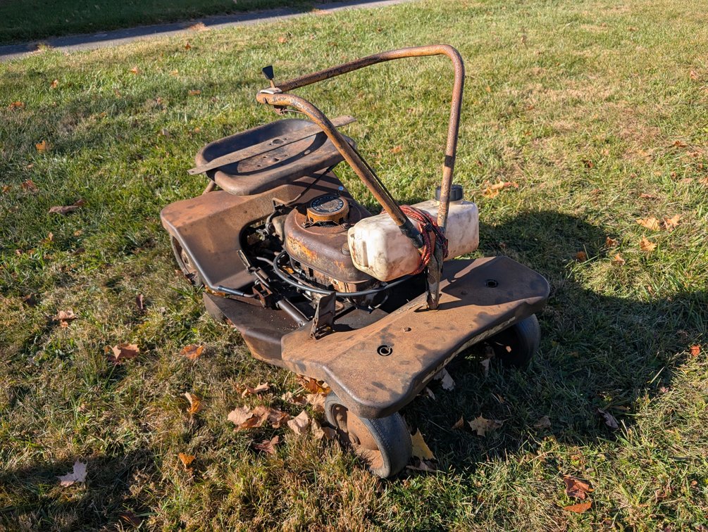 1961 Sears and Roebuck Riding Lawnmower 
