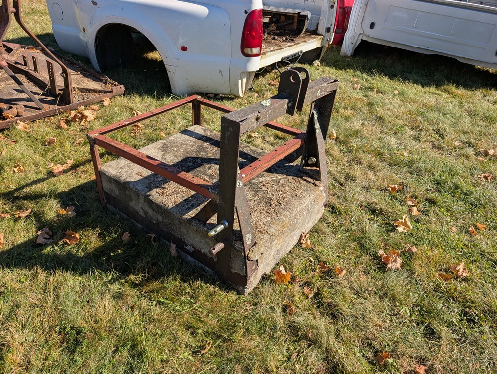 3 Point Concrete Counter Weight 