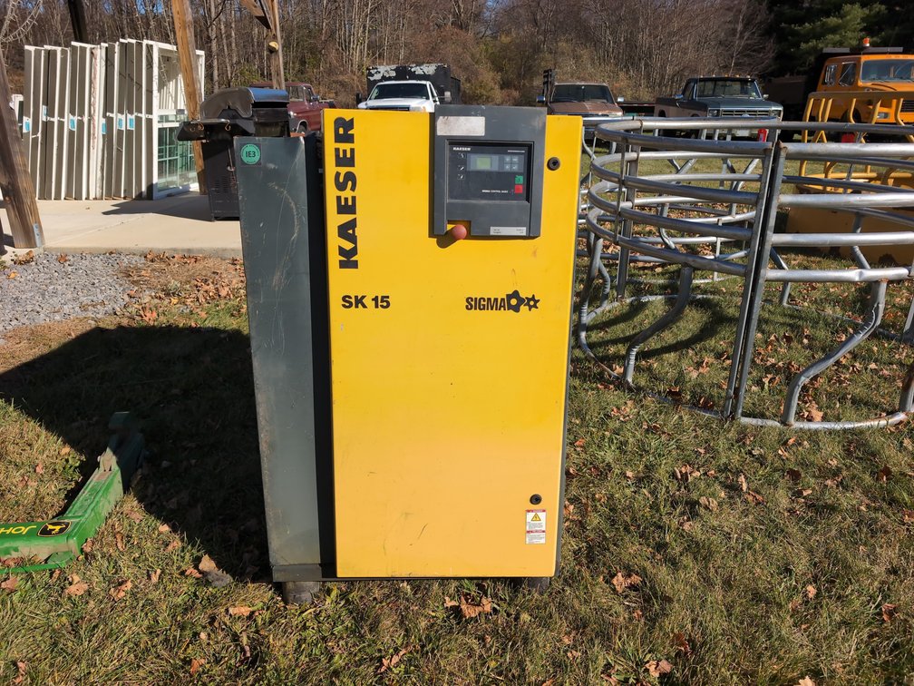 Kaeser SK15 Rotary Screw Air Compressor 