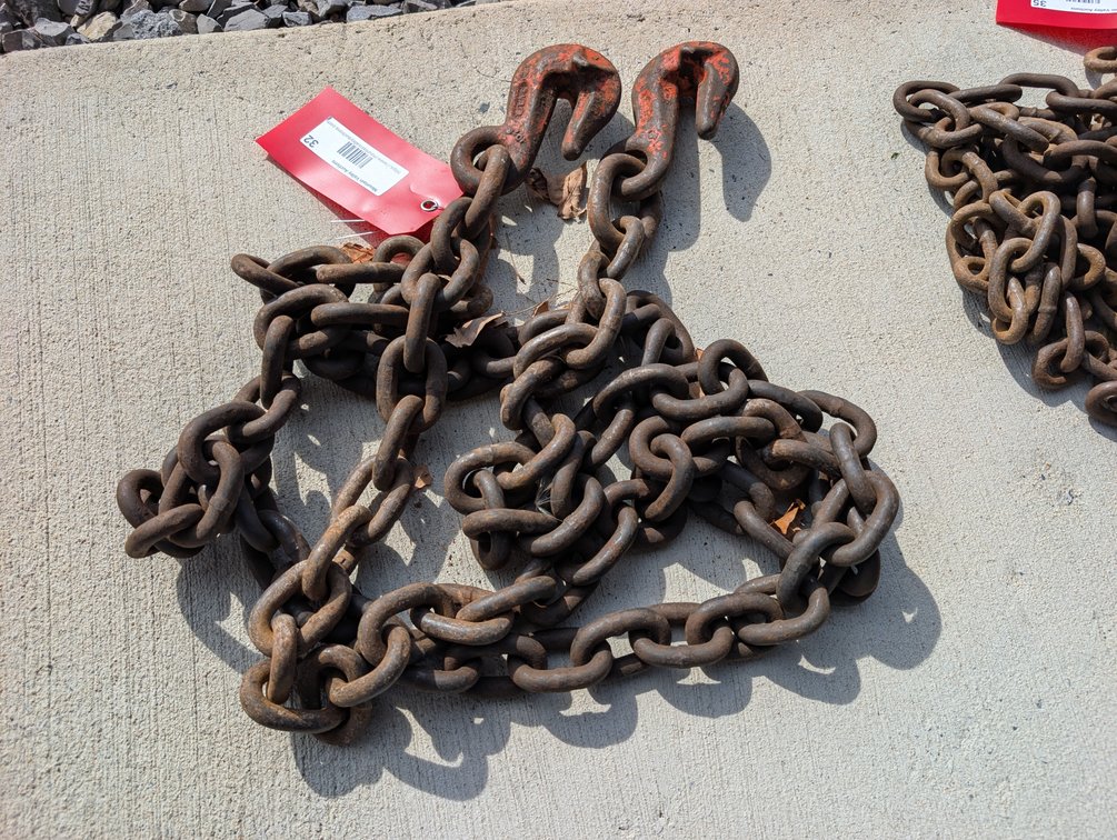 8 Foot Chain With Safety Hooks