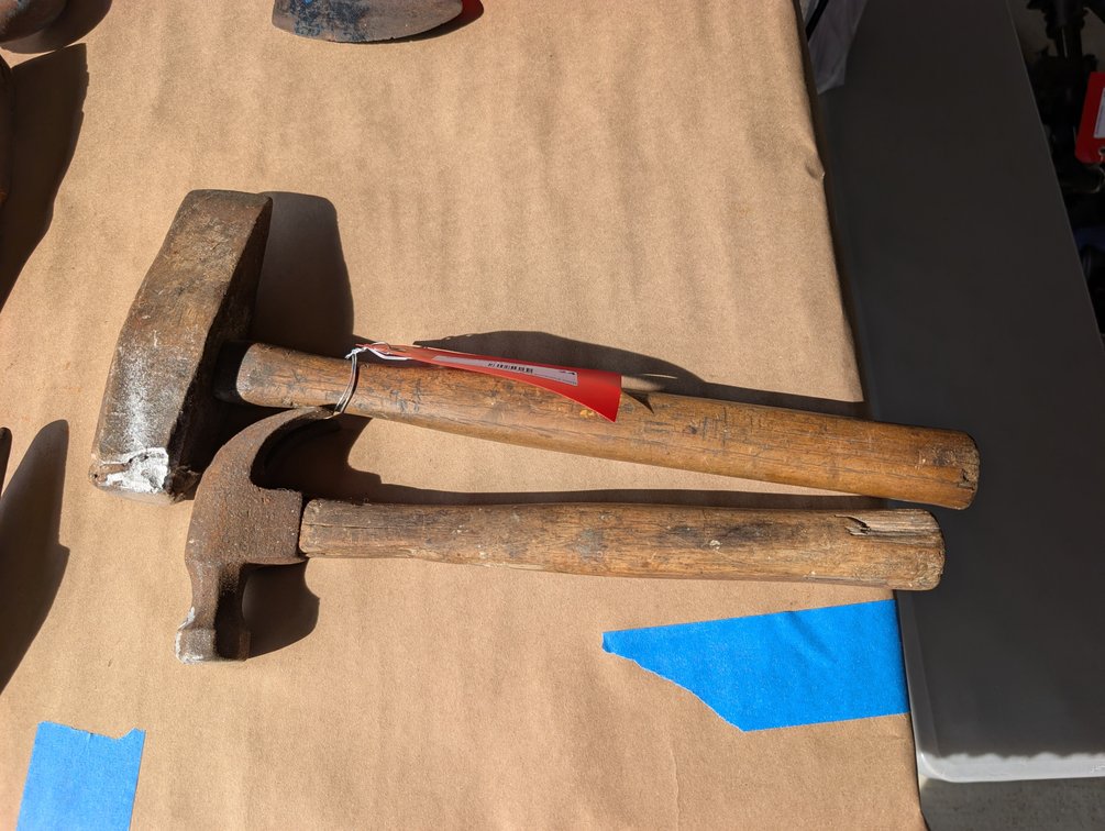 Claw Hammer and Rock Hammer