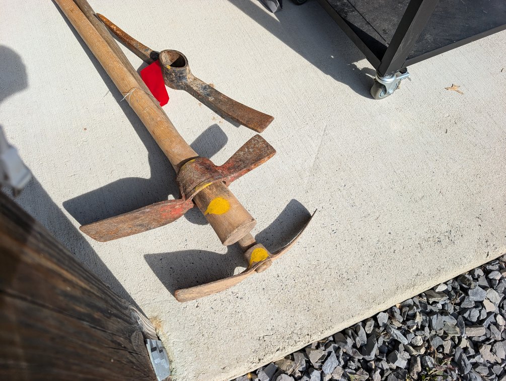 Pick and Mattocks With Planting Hoe