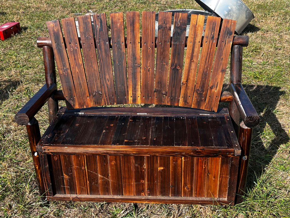 Char-Log Bench with Storage