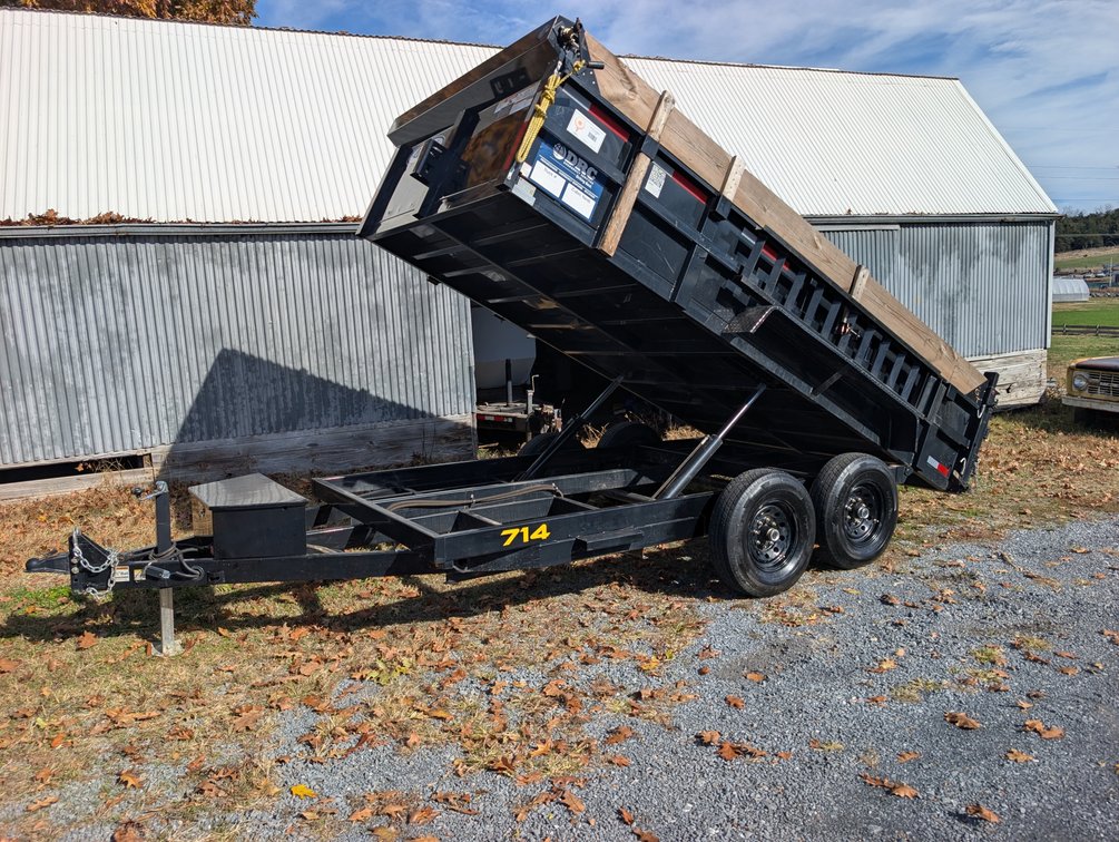 2025 Leonard 7x14 Dump Trailer