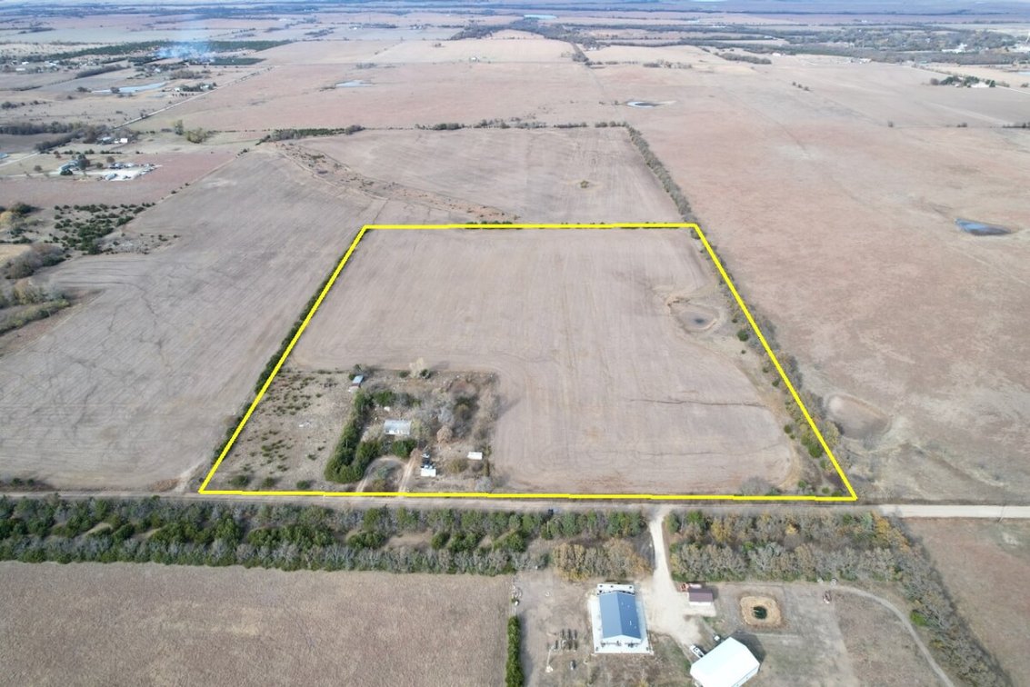 11380 SE 20th St, Rosalia, Kansas 67132 – 24.3 Acres, House, Pond, Tillable, and Trees photo 8