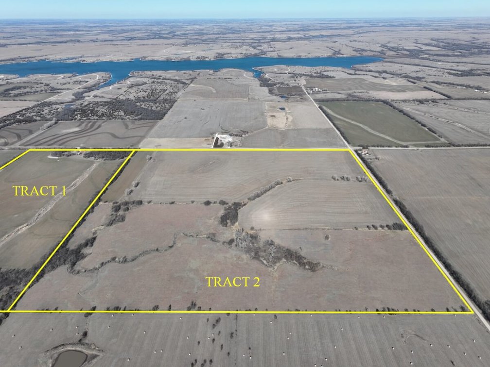 240+- Acres Cowley County, Kansas Land: 2 Tracts, Tillable, Pasture, Timber, and Buildings photo 2
