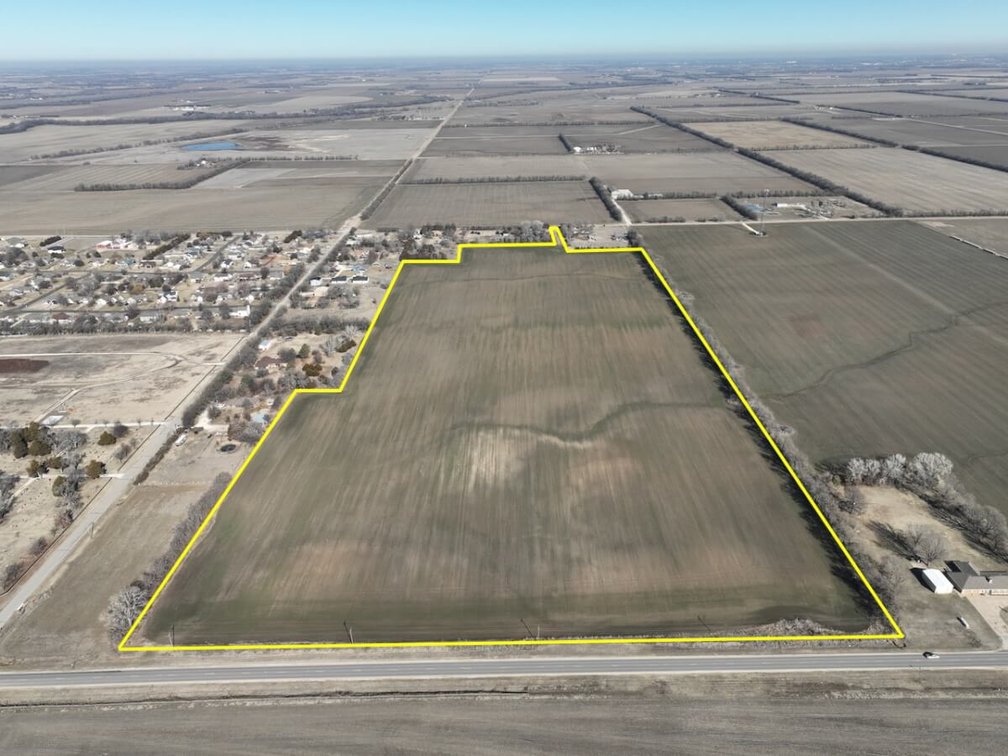 52+- Acres Harvey County Tillable Farm Ground on the East Border of Sedgwick, Kansas photo 2