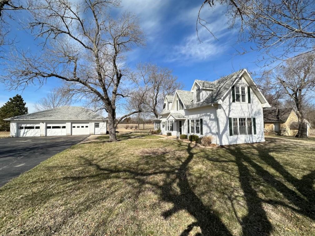Historic Marion County Home & Native Limestone Buildings on 25 Acres Near Florence, Kansas photo 4
