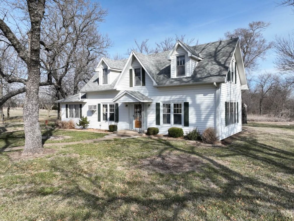 Historic Marion County Home & Native Limestone Buildings on 25 Acres Near Florence, Kansas photo 6