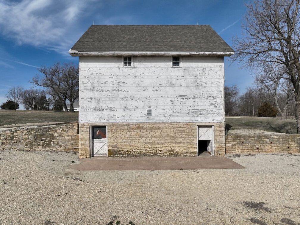 Historic Marion County Home & Native Limestone Buildings on 25 Acres Near Florence, Kansas photo 9