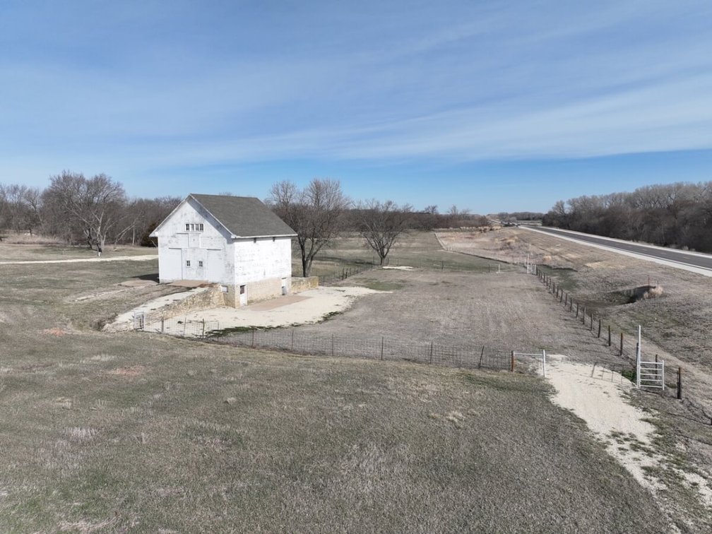 Historic Marion County Home & Native Limestone Buildings on 25 Acres Near Florence, Kansas photo 7
