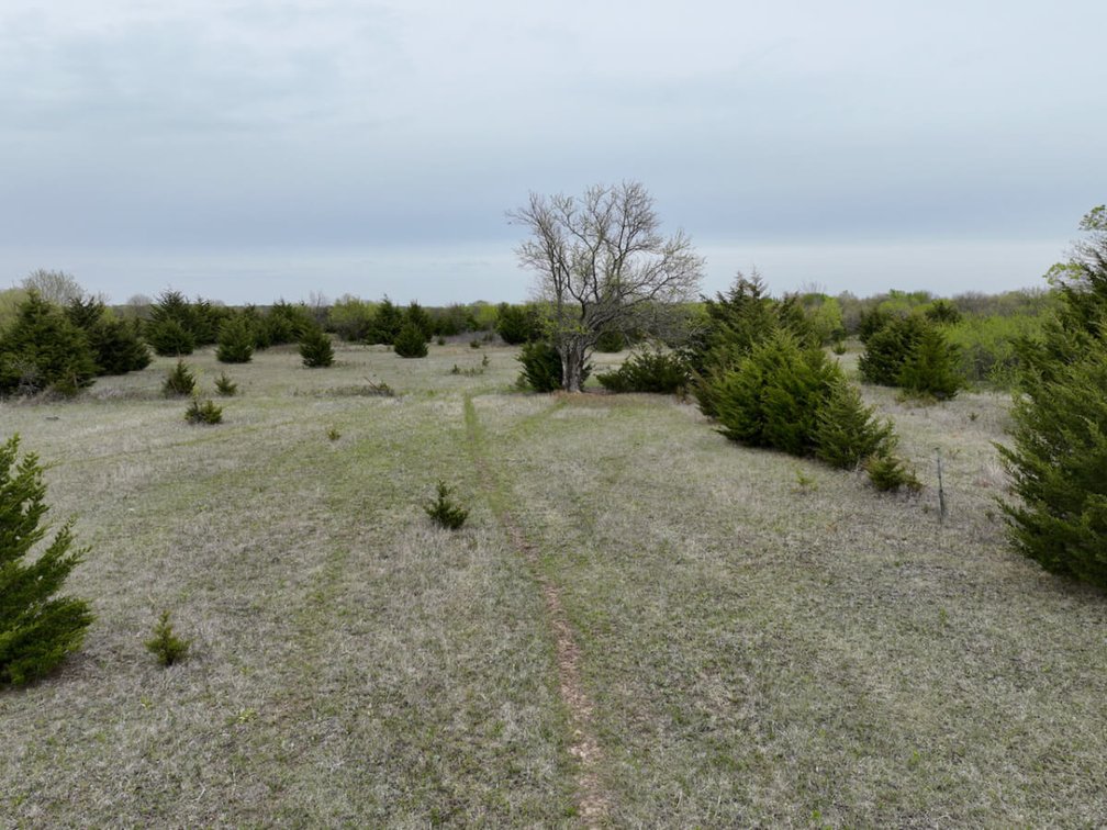 8630 SE 30th St, El Dorado, KS 67042: 18+- Acres, Pond, Trees, Rural Water photo 2