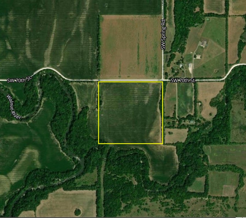 40+- Acres Butler County Walnut River Tillable Bottom Ground Between El Dorado & Augusta, Kansas photo 7