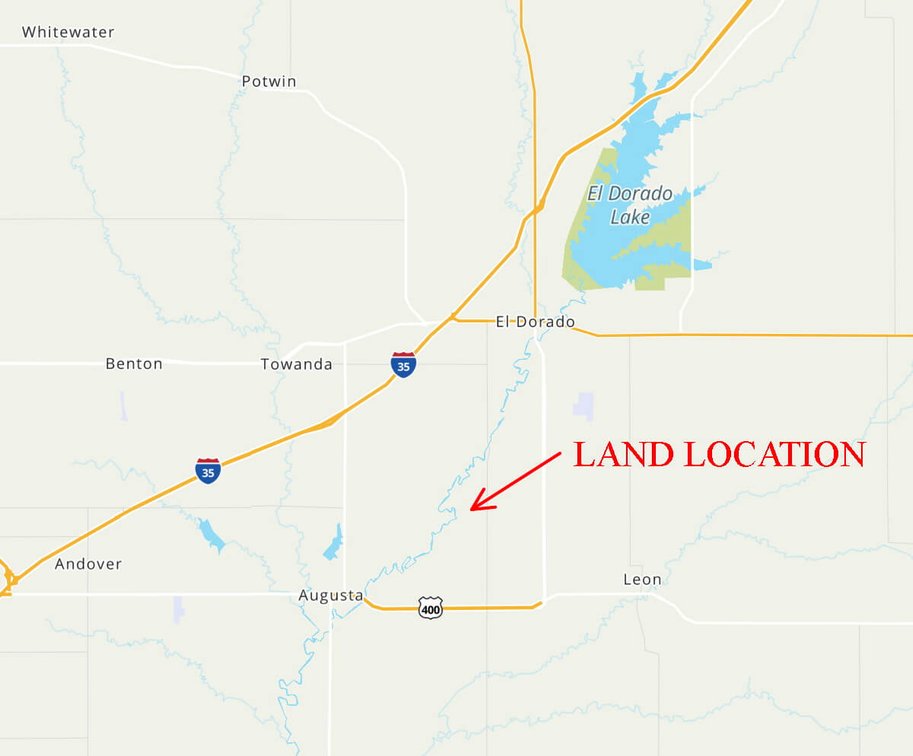 40+- Acres Butler County Walnut River Tillable Bottom Ground Between El Dorado & Augusta, Kansas photo 8