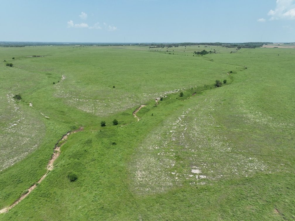 301.6 Acres Of Native Flint Hills Pasture W/ Badger Creek Southeast of Winfield in Cowley County, Kansas photo 6