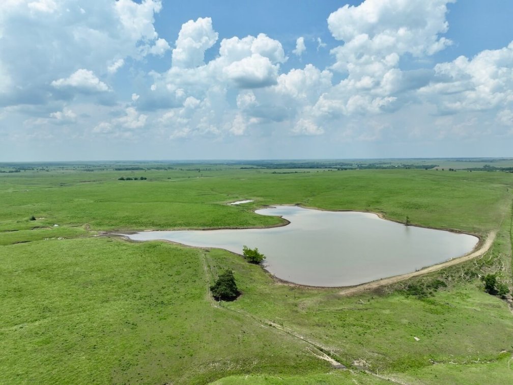 595 Acres Native Flint Hills Pasture Near Madison in Greenwood County, Kansas photo 9