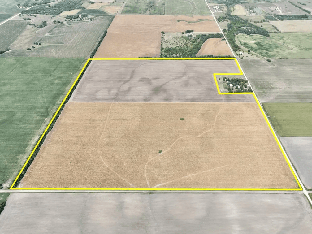 195+- Acres Tillable Farm Ground Between Hesston and Goessel, Kansas Land For Sale photo 1