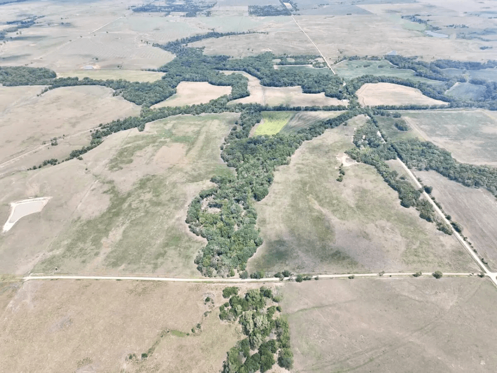 3 Tracts: 545+- Acres Greenwood County, Kansas Land East of Eureka photo 2