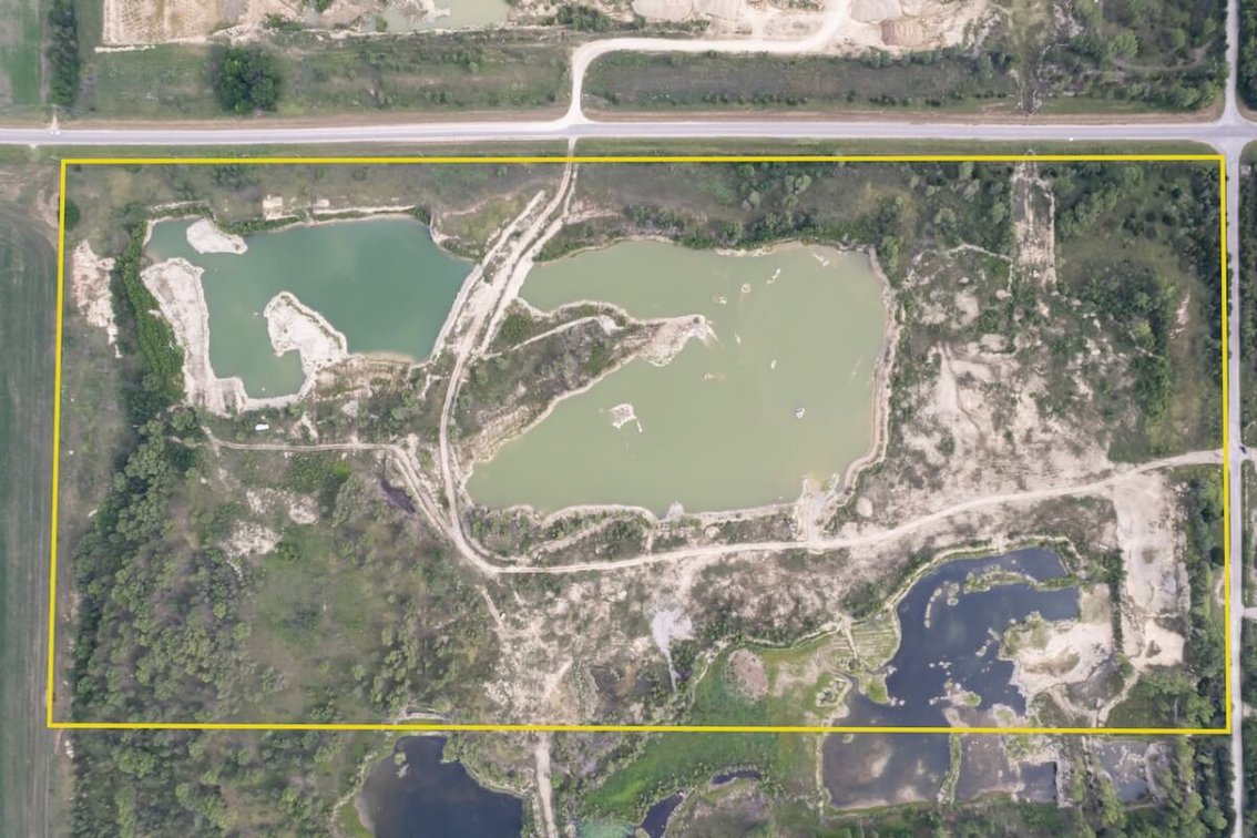 80+- Acres: Rock Quarry Lakes Between Andover and Augusta, Kansas photo 2