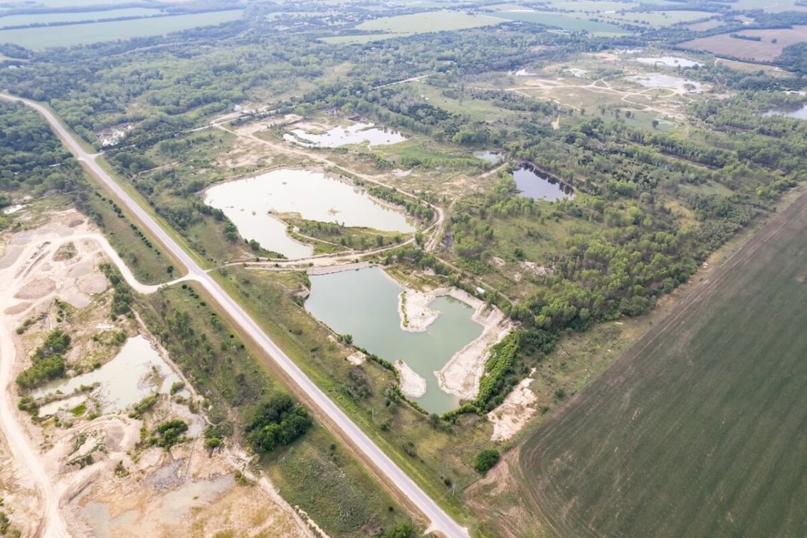 80+- Acres: Rock Quarry Lakes Between Andover and Augusta, Kansas photo 5