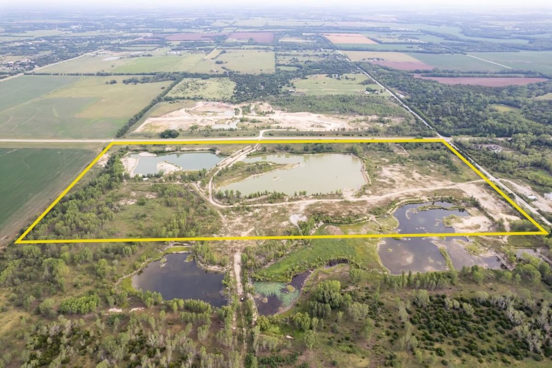 80+- Acres: Rock Quarry Lakes Between Andover and Augusta, Kansas photo 1