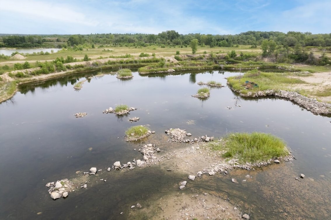 80+- Acres: Rock Quarry Lakes Between Andover and Augusta, Kansas photo 8