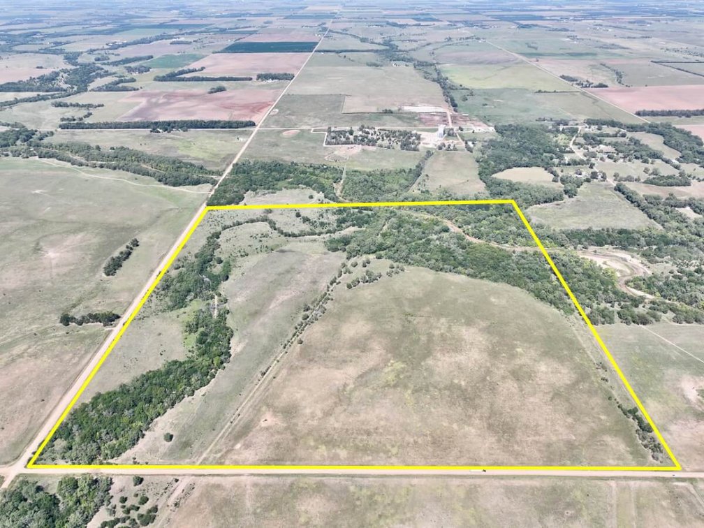 160+- Acres Reno County, Kansas South of Hutchinson – North Fork of the Ninnescah River photo 2