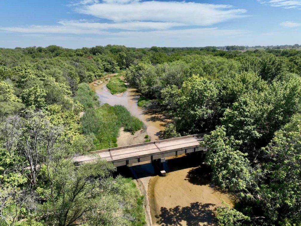 160+- Acres Reno County, Kansas South of Hutchinson – North Fork of the Ninnescah River photo 3