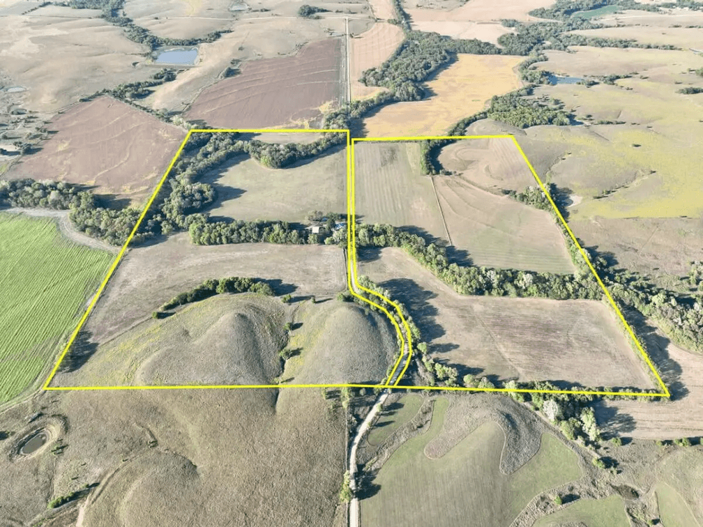 154+- Acres Cowley County, Kansas Land Between Atlanta and Burden photo 1
