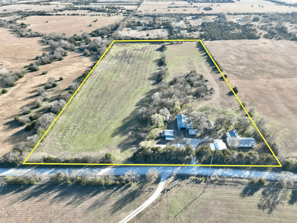 Home & Outbuildings on 20+- Acres Near Andover, Rose Hill, and Augusta photo 1