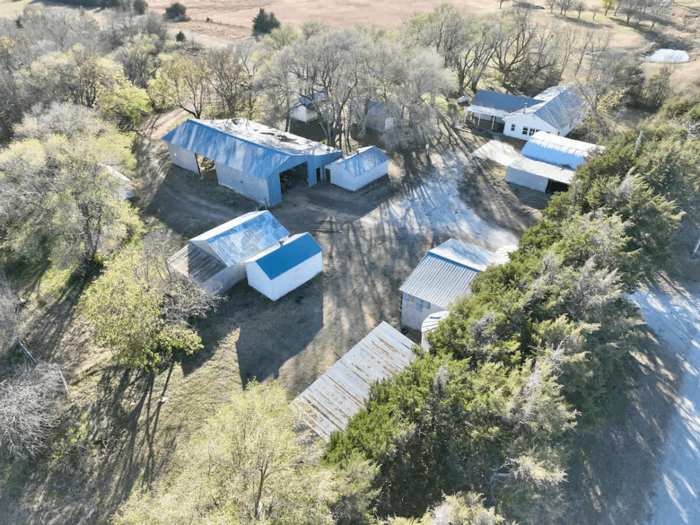 Home & Outbuildings on 20+- Acres Near Andover, Rose Hill, and Augusta photo 2