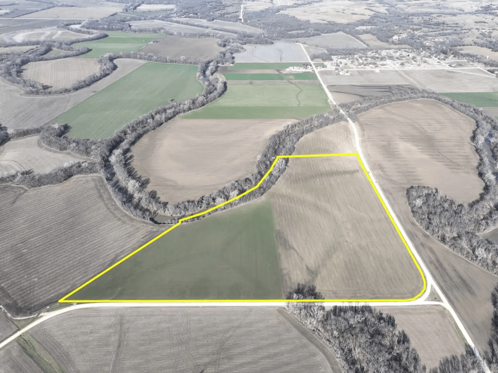 2 Tracts: 113 Acres, Fall River, Tillable Bottom Ground & Trees Near New Albany in Wilson County, Kansas photo 2