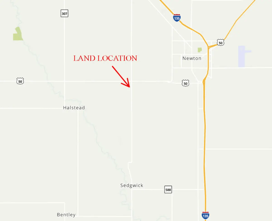 134.4 Acres West of Newton, Harvey County, Kansas photo 9