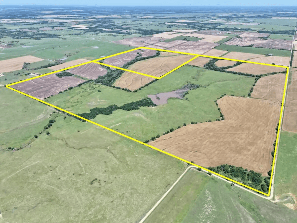618 Acres Cowley County, Kansas Land For Sale Southeast of Rock photo 1