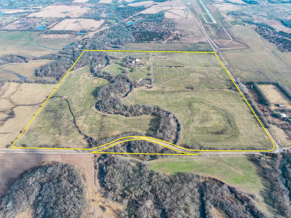 157.5 Acres Near Andover w/ Four Mile Creek & Homestead, Butler County, Kansas photo 3