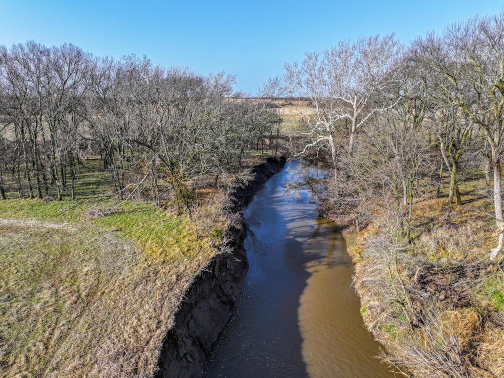 157.5 Acres Near Andover w/ Four Mile Creek & Homestead, Butler County, Kansas photo 5