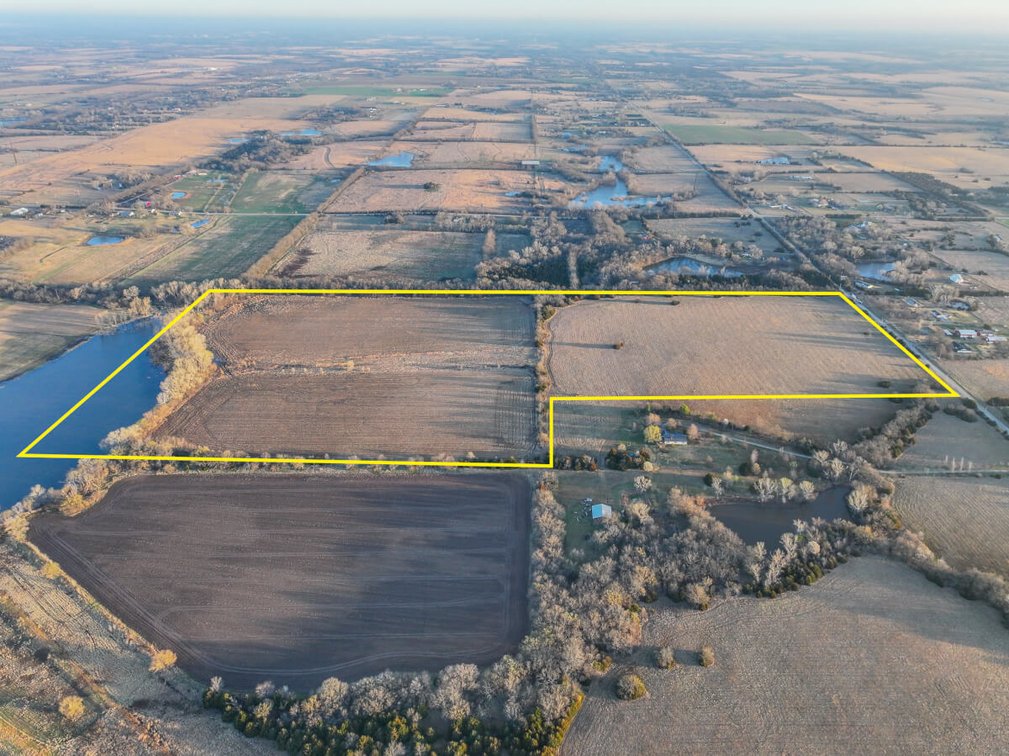 76+- Acres Rose Hill, KS – Watershed Lake, Trees, Pasture & Tillable Farm Ground photo 2