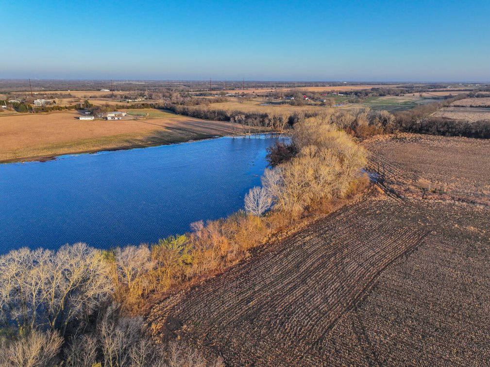 76+- Acres Rose Hill, KS – Watershed Lake, Trees, Pasture & Tillable Farm Ground photo 3