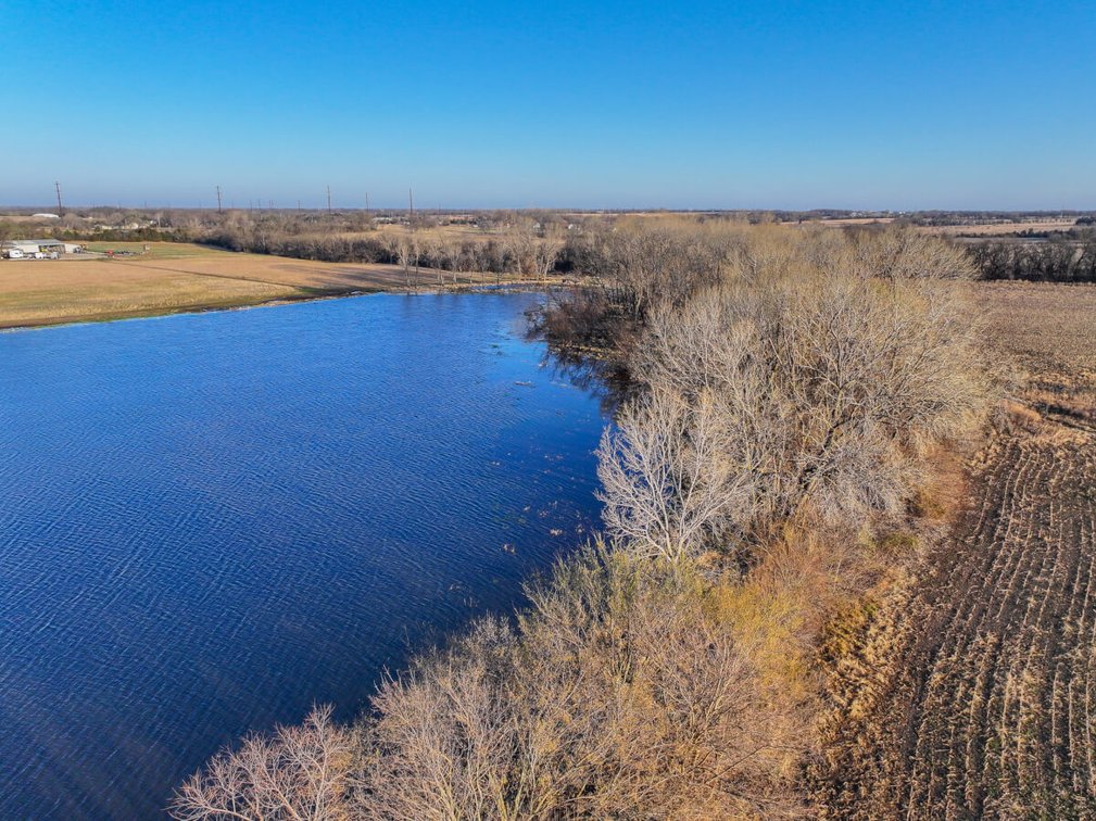 76+- Acres Rose Hill, KS – Watershed Lake, Trees, Pasture & Tillable Farm Ground photo 4