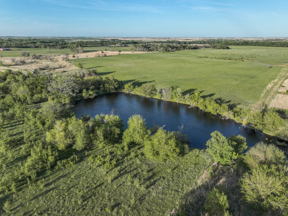 158+- Acres Pasture, Pond, Trees & Water Well – Reno County, Kansas photo 10