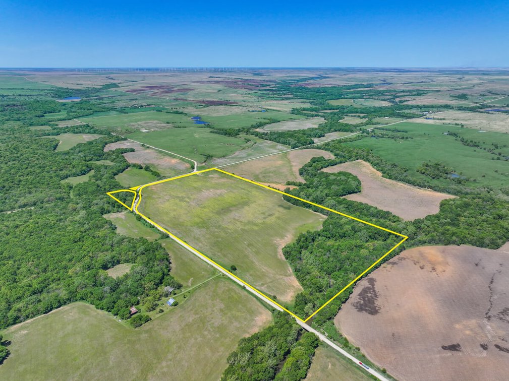 75.6 Taxable Acres w/ Elk River, Tillable Farm Ground & Heavy Timber – Elk County, Kansas photo 3