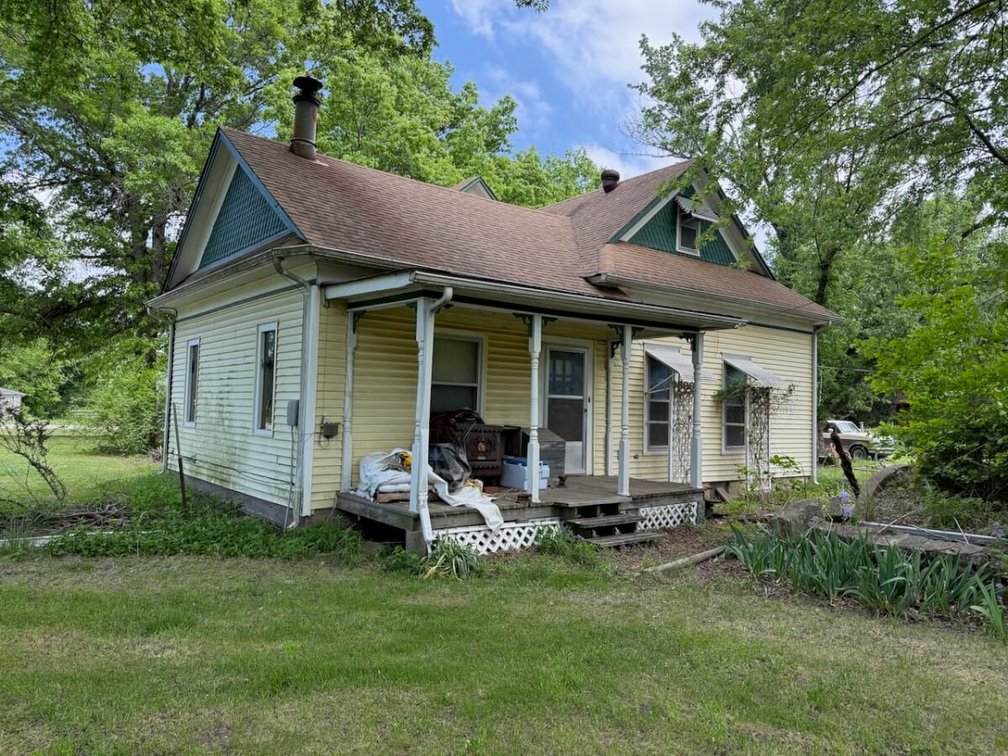 233 N Main, Latham KS 67072: 3 Bed 1 Bath Home and Outbuildings on .65 Acre Lot photo 2