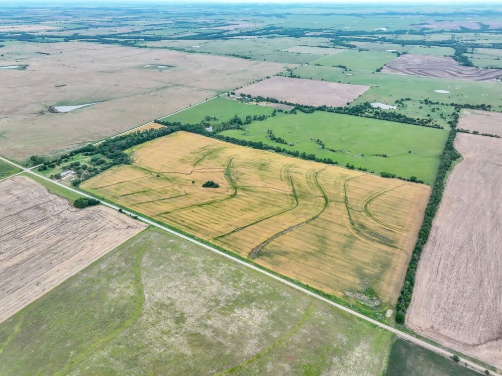74 Acres Tillable Farm Ground Near Atlanta in Cowley County, Kansas photo 2