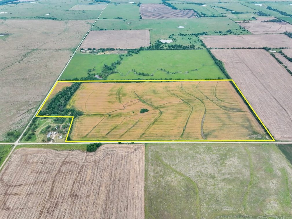 74 Acres Tillable Farm Ground Near Atlanta in Cowley County, Kansas photo 1