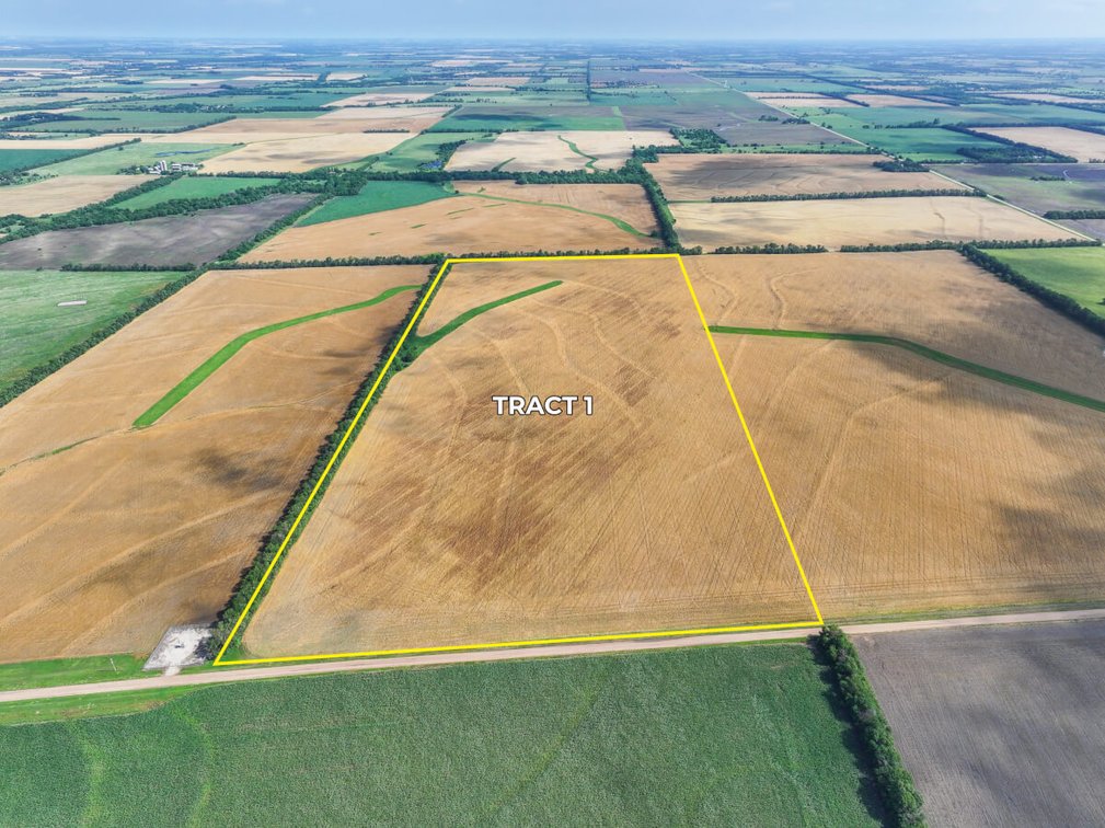 134 Acres in 2 Tracts – Tillable Farm Ground North of Walton, Harvey County, KS photo 2