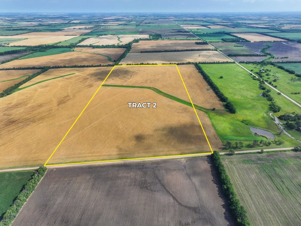 134 Acres in 2 Tracts – Tillable Farm Ground North of Walton, Harvey County, KS photo 3