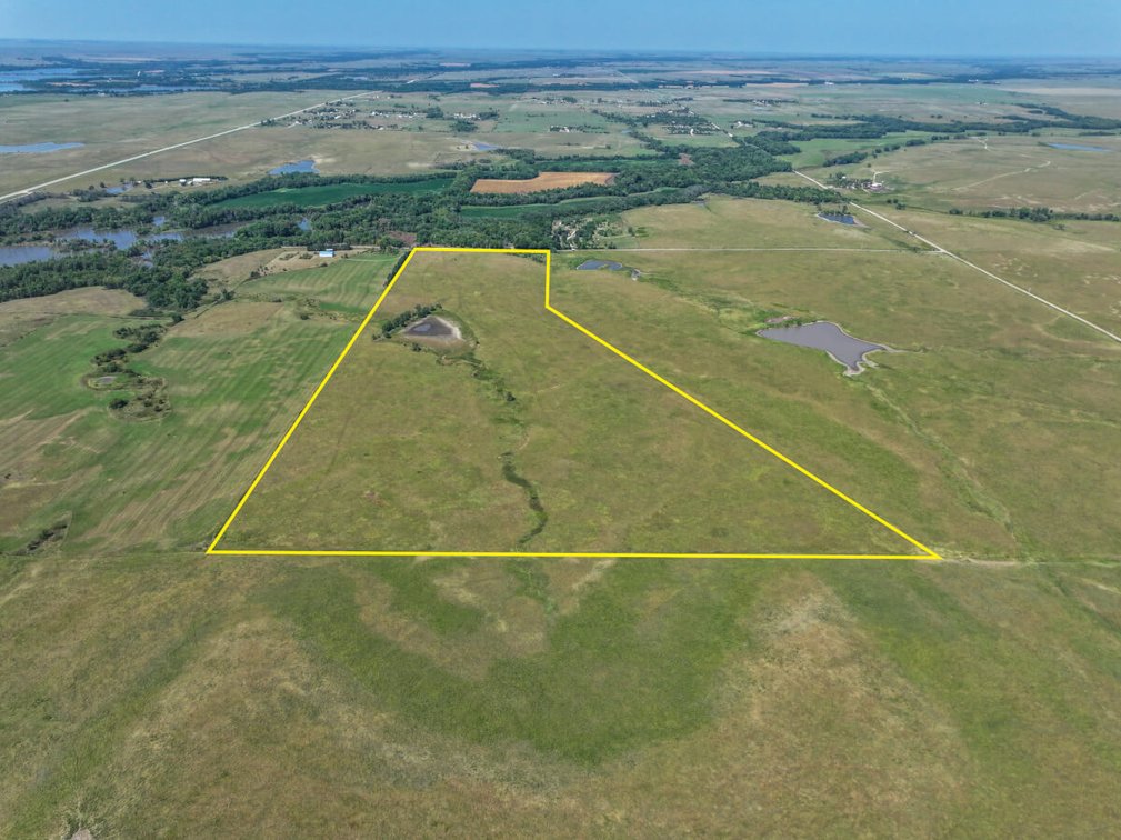 53.5 Acres of Native Pasture and a Large Pond near El Dorado Lake photo 1