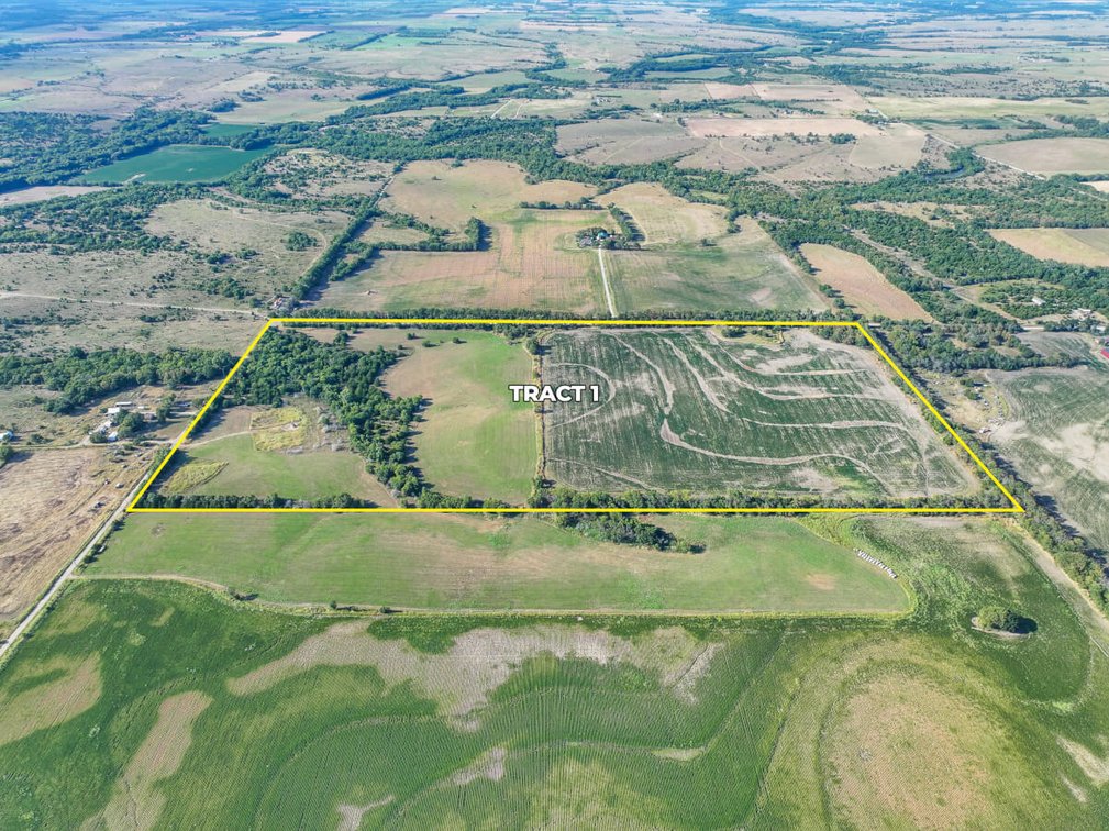 376+- Acres, 3 Tracts - Tillable, Pasture, Oil Income & Hunting – Cowley County, Kansas photo 2